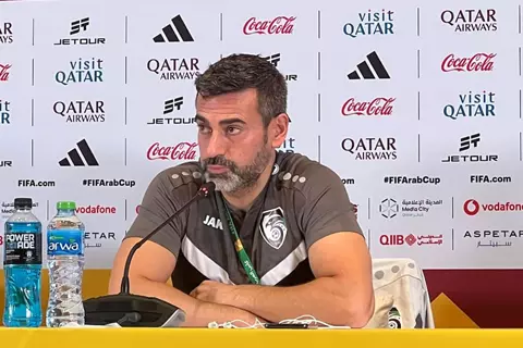 مدرب سوريا: جاهزن للفوز على فلسطين.. وأنصح اللاعبين بعدم الاحتفال